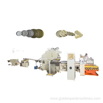 Automatic easy open end production line can lid machine